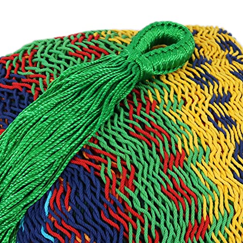 Sunnydaze Mayan Family Hammock Hand-Woven Xxl Thick Cord, Heavy Duty 625-Pound Capacity, Multi-Color #TOP4
