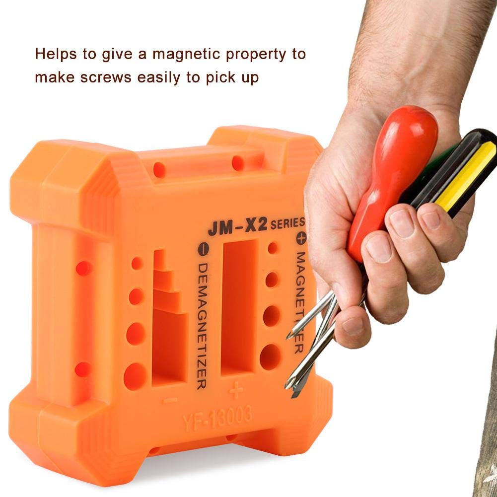 Magnetizzatore pratico Smagnetizzatore portatile Strumento magnetico di precisione Magnetizer Demagnetizer Strumento per punte cacciavite Punte a vite