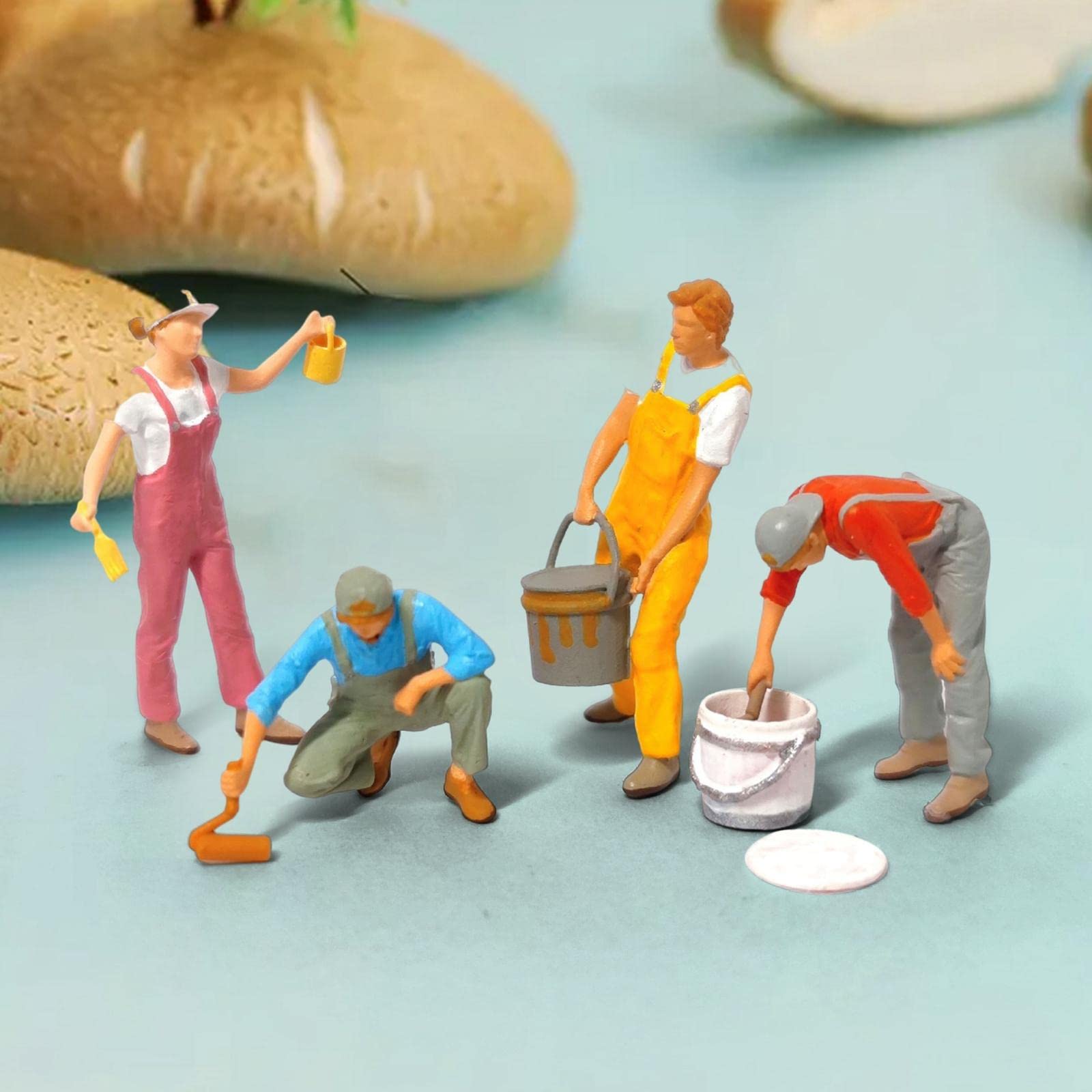 Figuras en Miniatura, de Diseño, Figuras de Modelos, Accesorios para Dioramas Y Paisajes, Resina para Modelos de Presentación, Aula, Escapara, B