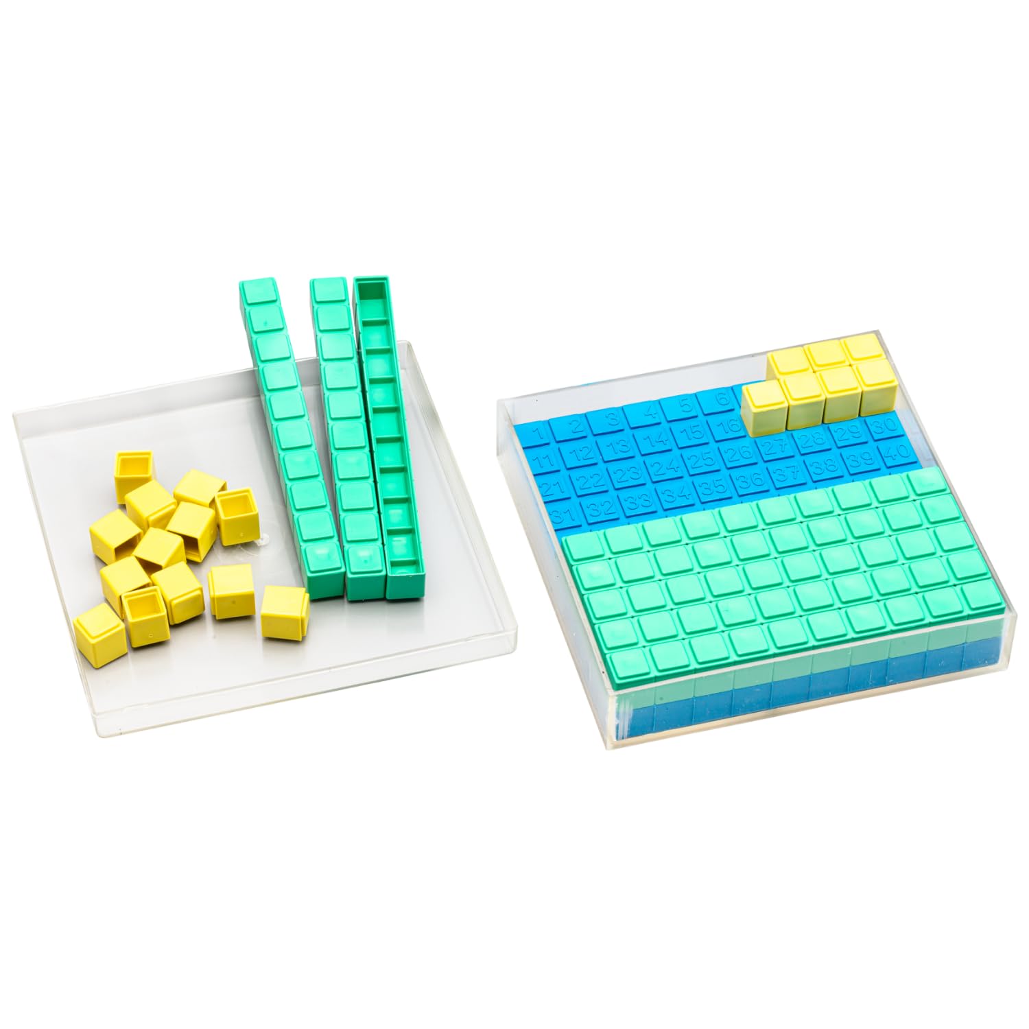 WISSNER 30-częściowa deska – system dziesiętny TENS, 29 części, 10 x 10 cm