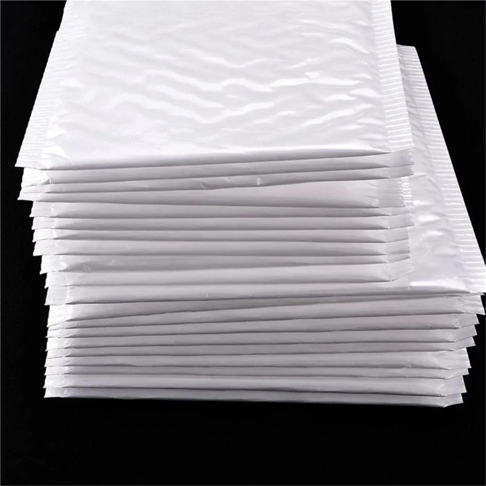100PCS Blase Mailer Selbst Dichtung Klebstoff Versand Taschen Wasserdichte Mailing Umschläge for Business Verpackung Make-Up Liefert für die Verpackung(Black,18 * 23cm)