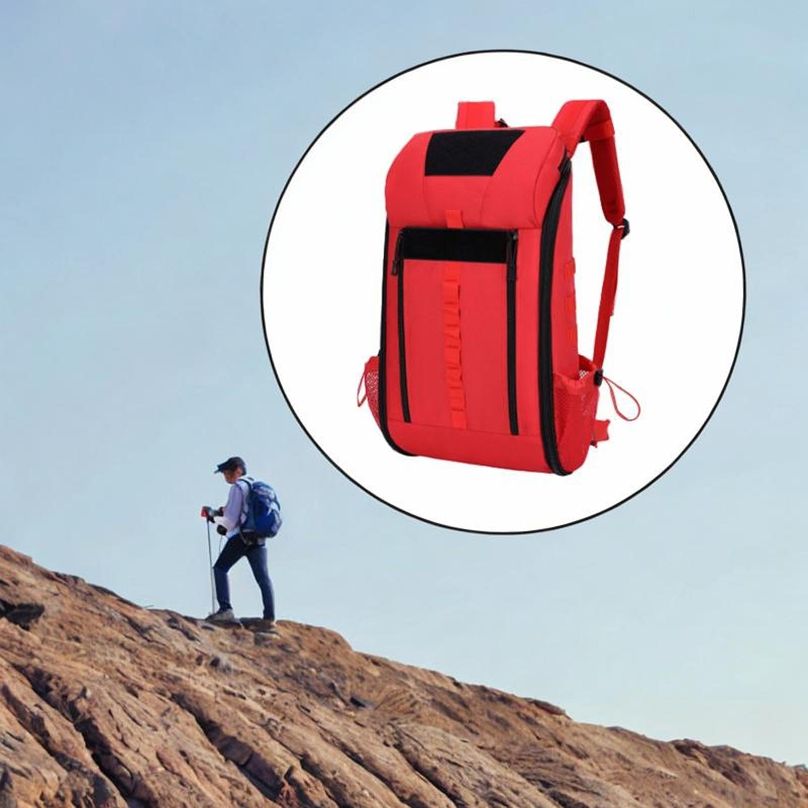 Zaino Medico Zaino traumatologico Vuoto Borsa di Primo Soccorso per Escursionismo e Sport