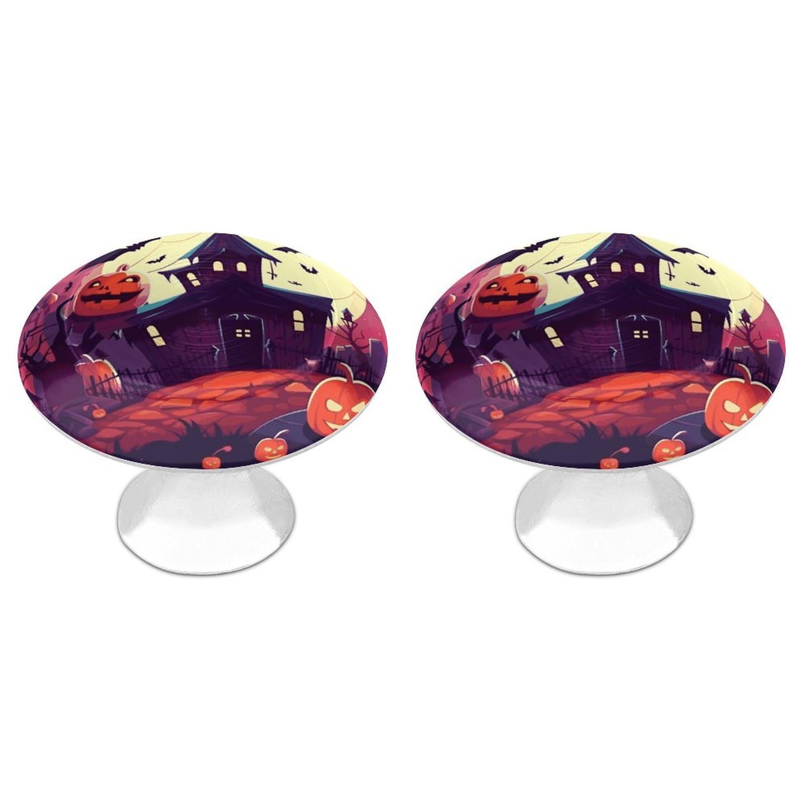Btcowzrv Style Happy Halloween 2 Pack Cabinet Knobs Drawer Pulls
