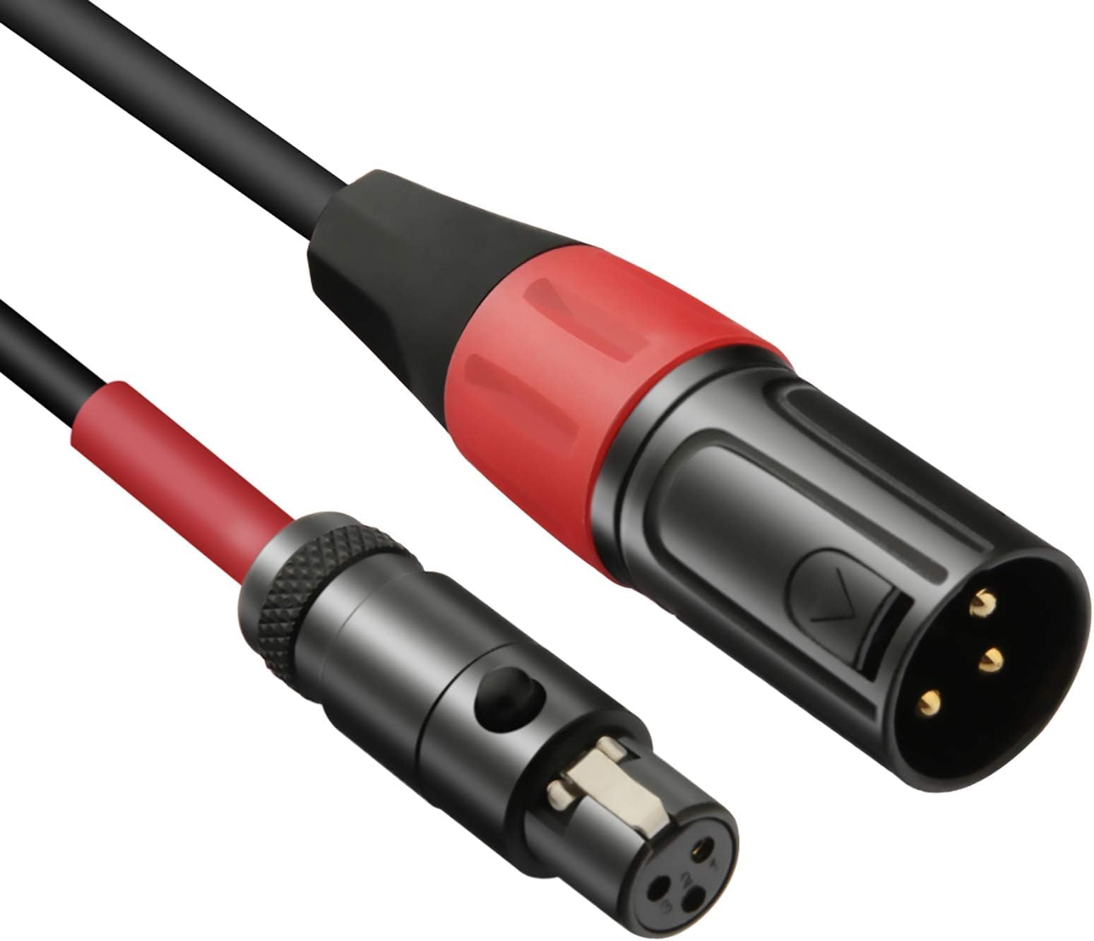 XLR Male to Mini XLR Female Microphone Audio Cable