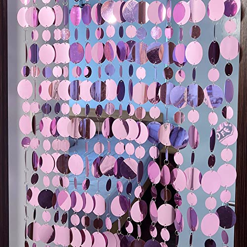 Funweka 20Pcs Sequin Beaded Curtain For Party Wedding Home Decorations Kids Bedroom Girls Wall Panel Backdrop Doorway Privacy cover