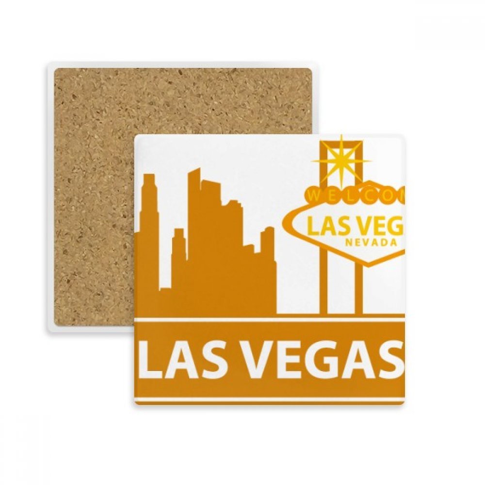 Coaster Las Vegas anti trace dessous de verre absorbant pour tasse café et thé