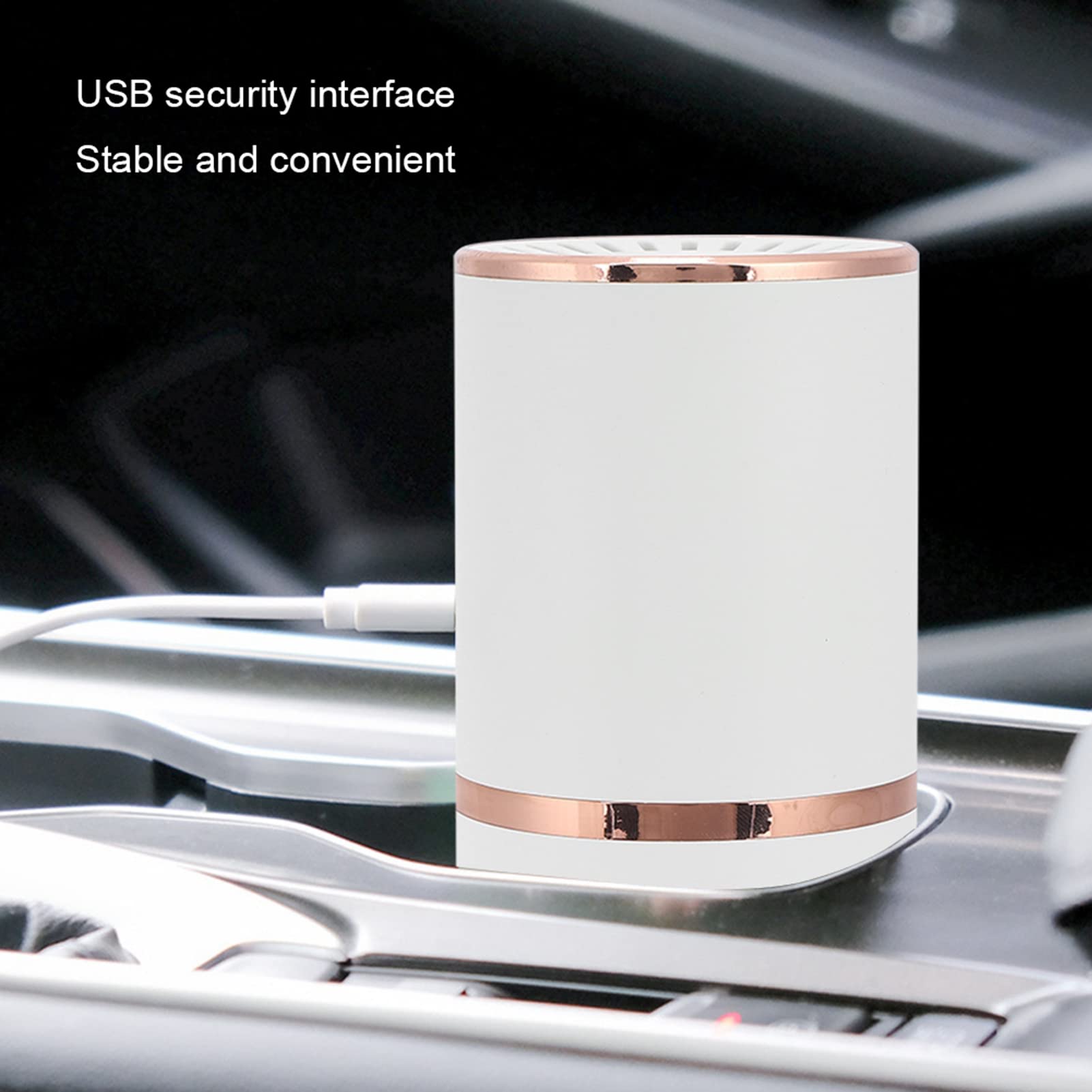Samochodowy oczyszczacz powietrza, USB profesjonalny przenośny oczyszczacz powietrza do samochodu, filtr HEPA, mały przenośny oczyszczacz powietrza z kablem USB, dla palaczy, pyłków, zwierząt