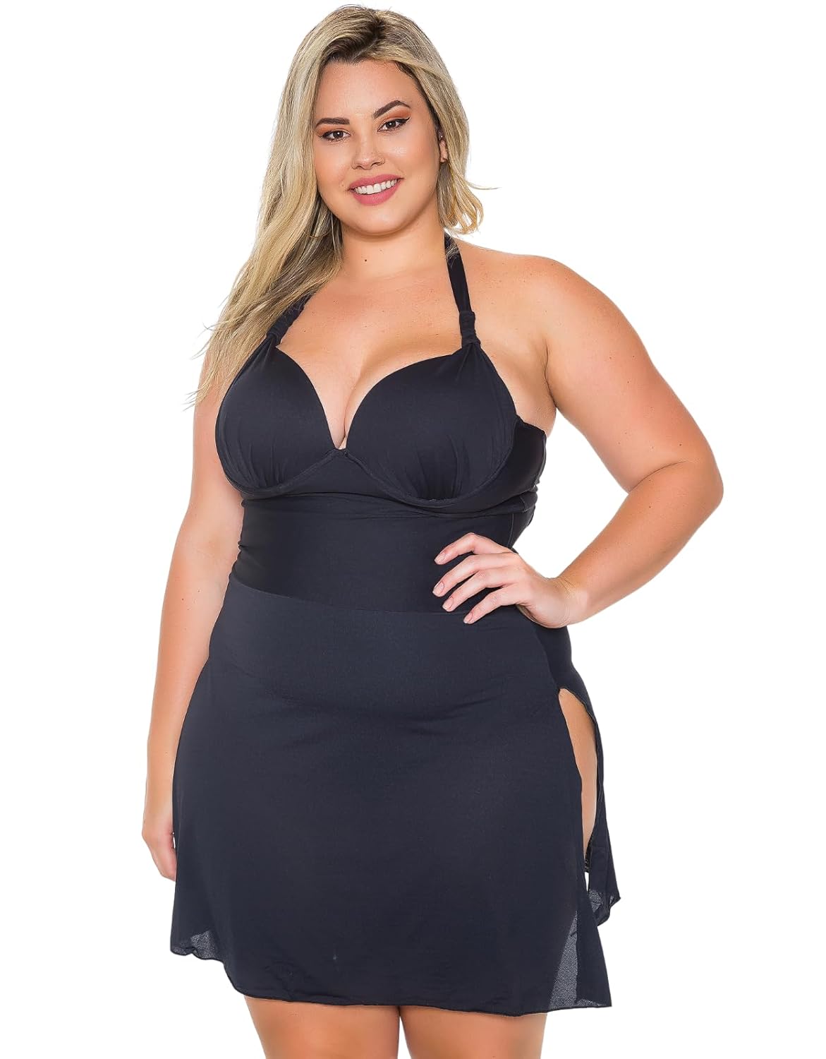 Maiô Plus Size com Saia Fixa Saída de Praia e Bojo com Aro Orla da Praia em promoção! Veja a oferta e mais achadinhos de Moda praia 3 Hoje é o melhor dia para comprar Maiô Plus Size com Saia Fixa Saída de Praia e Bojo com Aro Orla da Praia com aquele preço maroto! Promoção! Aproveite a oferta! 3