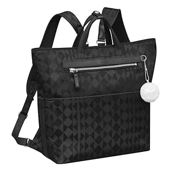 【新品】カナナプロジェクト　カナナモノグラムリュック大　旅行バッグ軽量　ブラック Kanana project／カナナプロジェクト カナナモノグラム 3rd