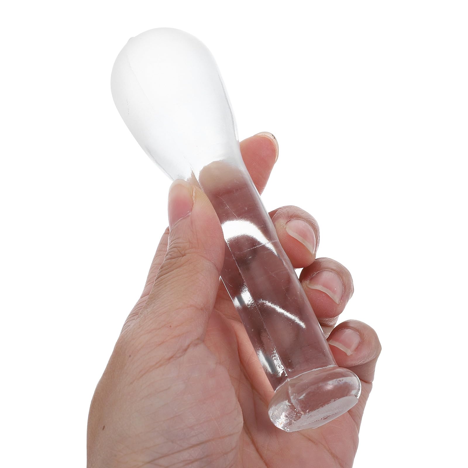 PLAFOPE Glasstößel Für Labor Und Küche Großes Glasmahlwerkzeug Glasmühle Glasschüssel Glasrührschüssel Glasmühle Glaswaren Set Schüssel Und Stößel Glasbecher Transparent