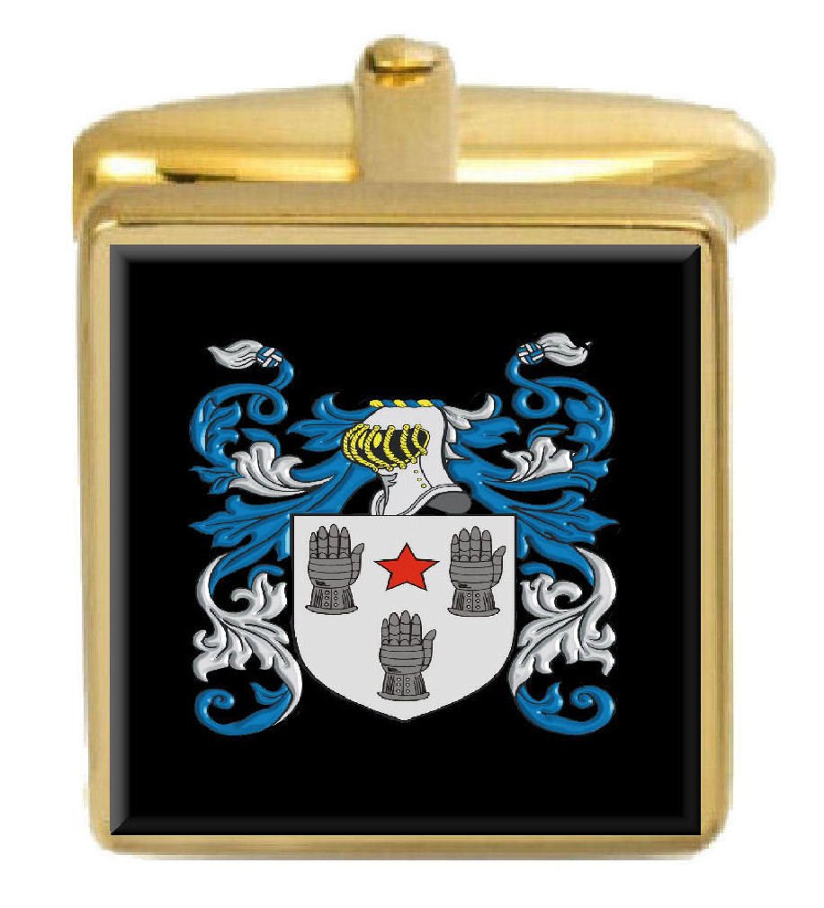 Warre England Familienwappen Heraldry Manschettenknöpfe Box Set mit Gravur