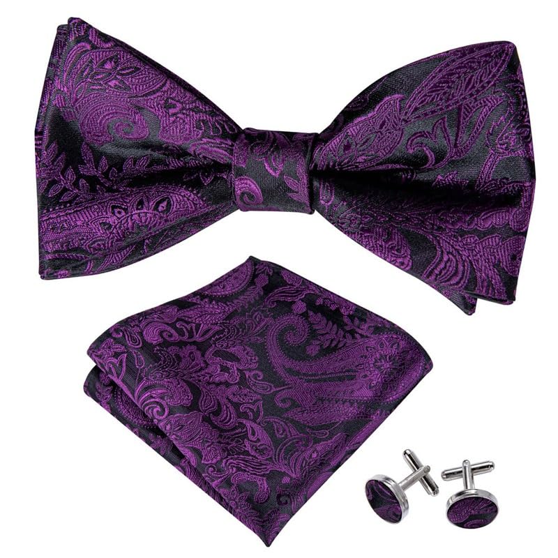Set de Tirantes y Corbata de Lazo para Hombre en Seda miniatura 6