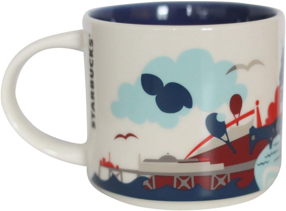 Starbucks You Are Here Collection England Ceramic Coffee Mug