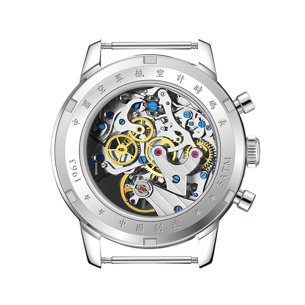 Relógio masculino clássico de 40 mm com cronógrafo piloto com movimento de gaivota 1963 ST1901, relógio de movimento mecânico, vidro safira, espelhado, caixa de aço inoxidável em promoção! Veja a oferta e mais achadinhos de Relógios de pulso 3 Hoje é o melhor dia para comprar Relógio masculino clássico de 40 mm com cronógrafo piloto com movimento de gaivota 1963 ST1901, relógio de movimento mecânico, vidro safira, espelhado, caixa de aço inoxidável com aquele preço maroto! Promoção! Aproveite a oferta! 3