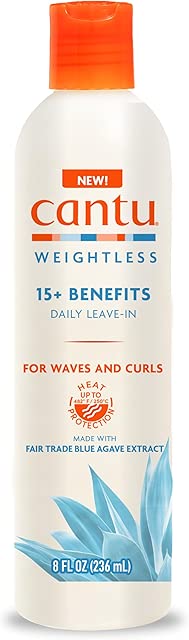 Cantu Weightless Daily Leave-In Cream, 8 fl oz