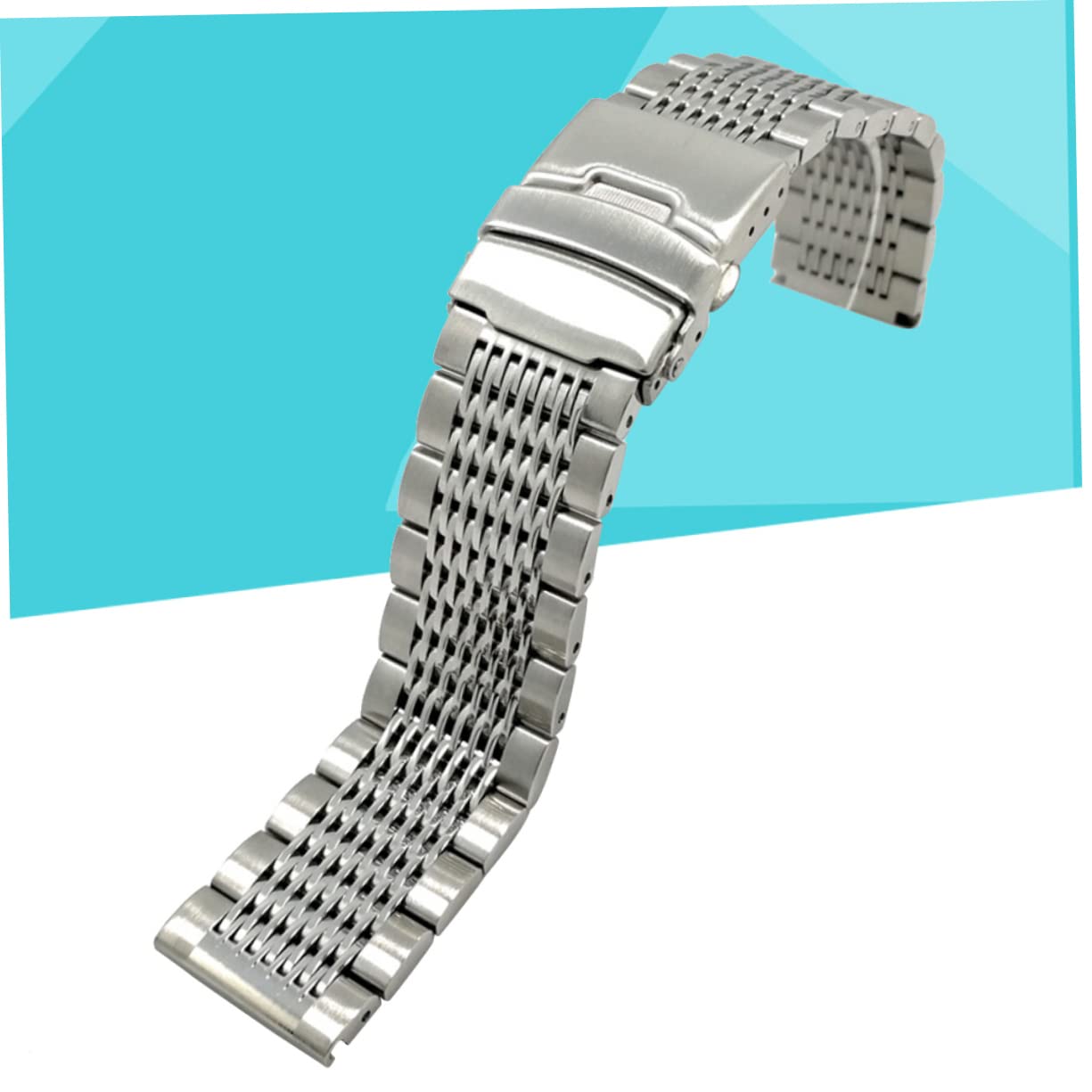 DOITOOL Bracelet de Montre 20 Mm Acier Inoxydable Design Ergonomique Finition Lisse Remplacement Homme