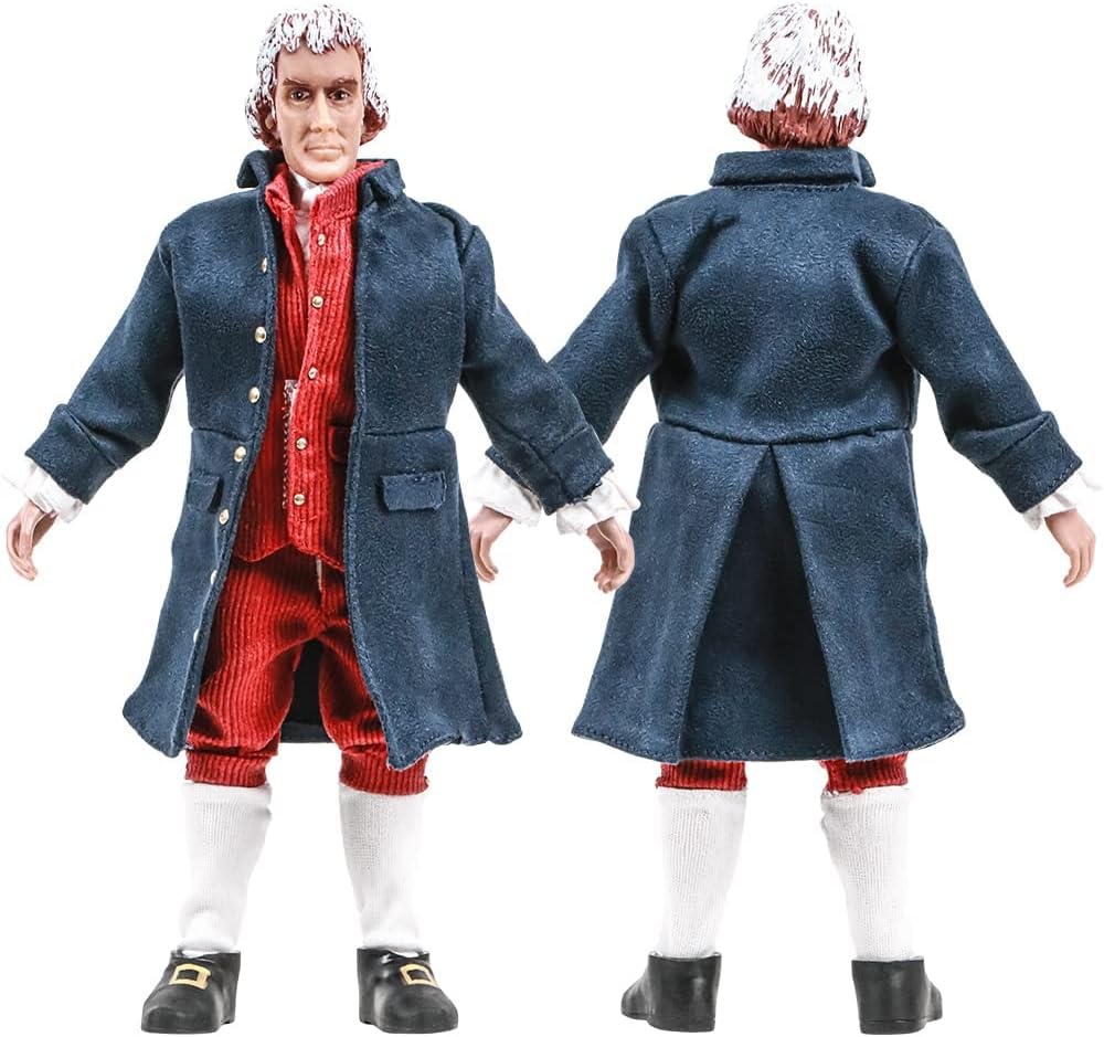 US Presidents 8 Inch Action Figures Series: Thomas Jefferson [Blue & Red Outfit Variant]