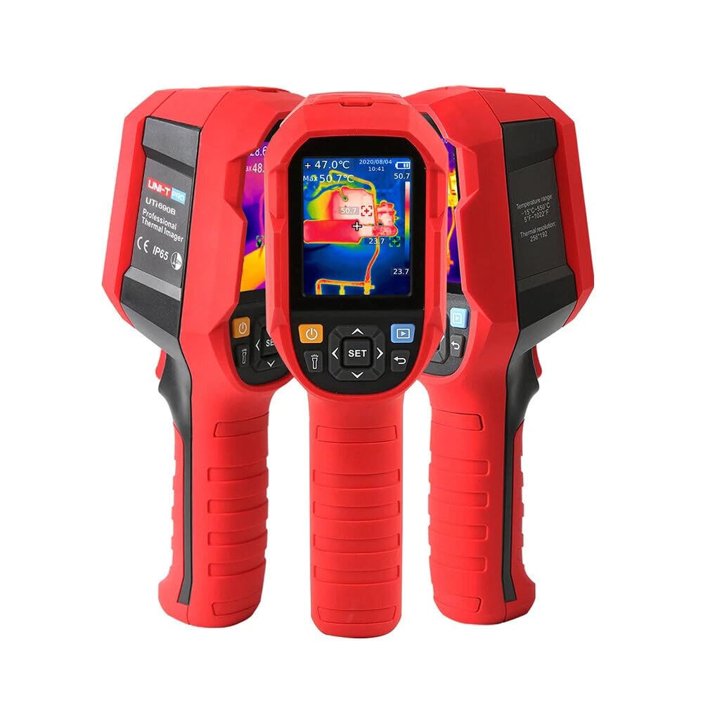UNi690B 256 * 192 Pixel Infrared Thermal Imager -15~550°C Industrial Thermal Imaging Camera Handheld USB Infrared Thermometer
