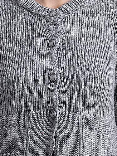 Image of Matelco Women's Wool Round Neck Cardigan