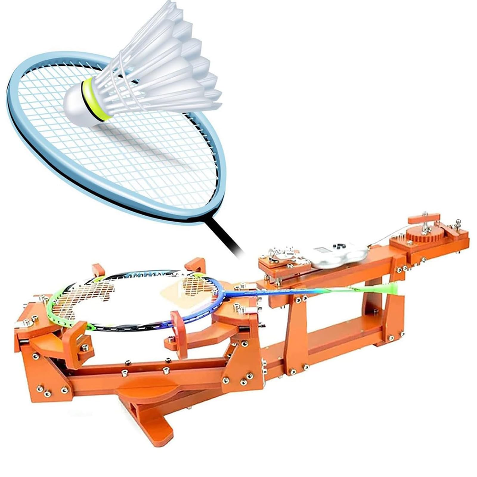 Machine à corder les raquettes de badminton et tennis 60lb à treuil