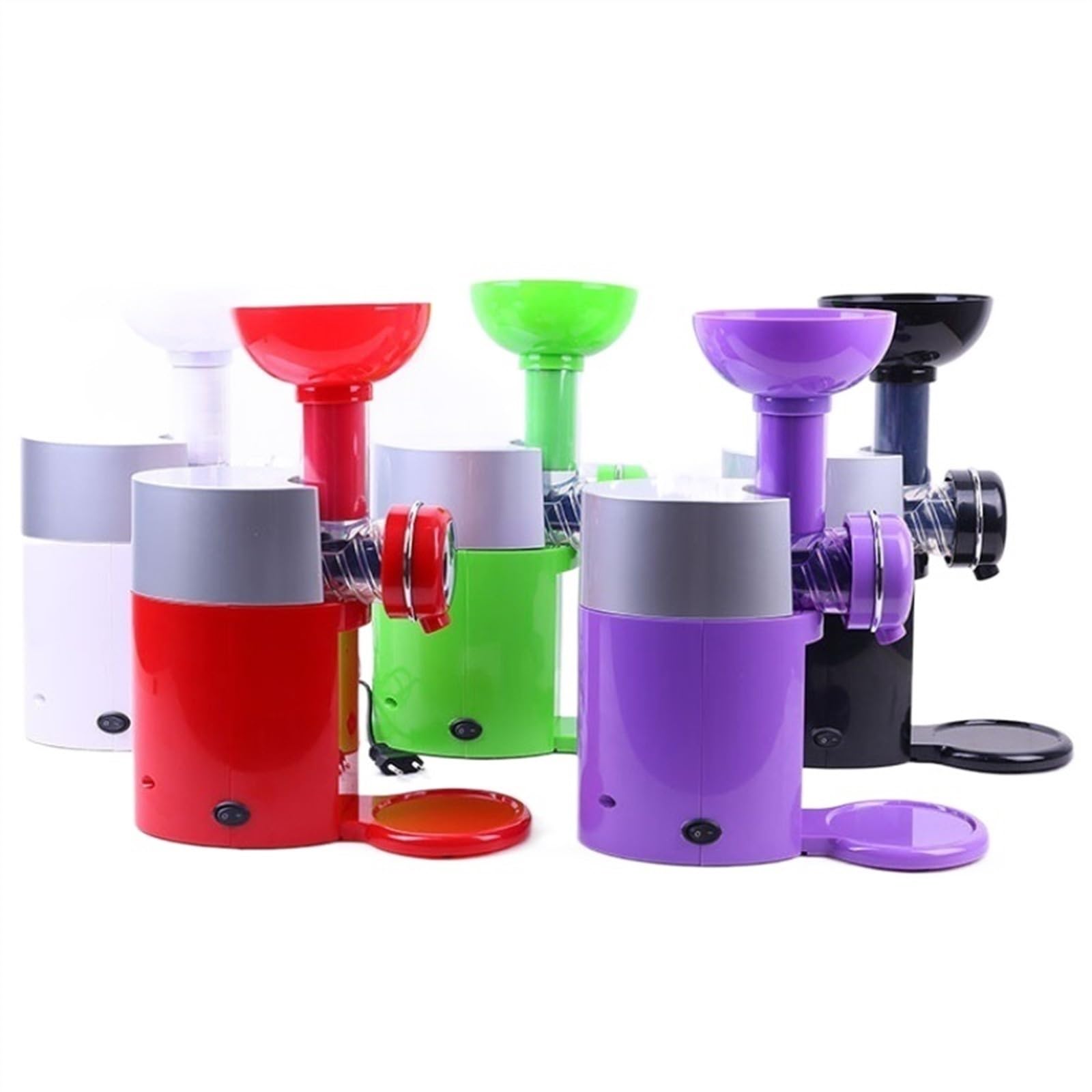 Heladera Máquina de Helados de Cocina for el hogar, Fabricante de postres congelados de Cono de Fruta, Manual de Bricolaje, Alivio del Calor de Verano casero Hacer Helado (Color : C)