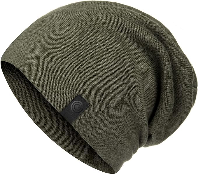 Men Skull Caps Cotton Beanies Sleep Hats Helmet Liner Sweat Wicking Skull Cap Beanie. Ultimate Performance Moisture Wicking. Fits Under Helmets-image-17