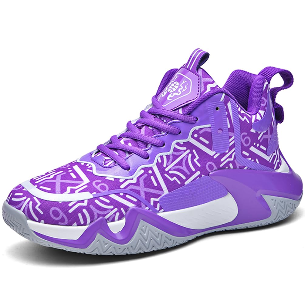 Męskie buty do koszykówki, buty sportowe, lekkie, oddychające, amortyzujące wstrząsy, męskie buty do koszykówki, do biegania, sportowe trampki, Mt D37, 45 EU