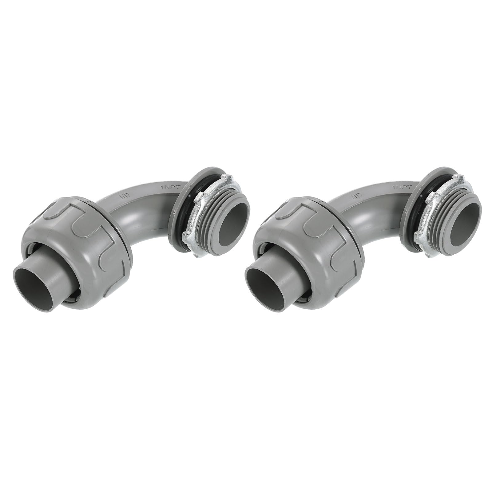 Conector hermético NPT de 1 pulgada y 90 grados para tubo flexible