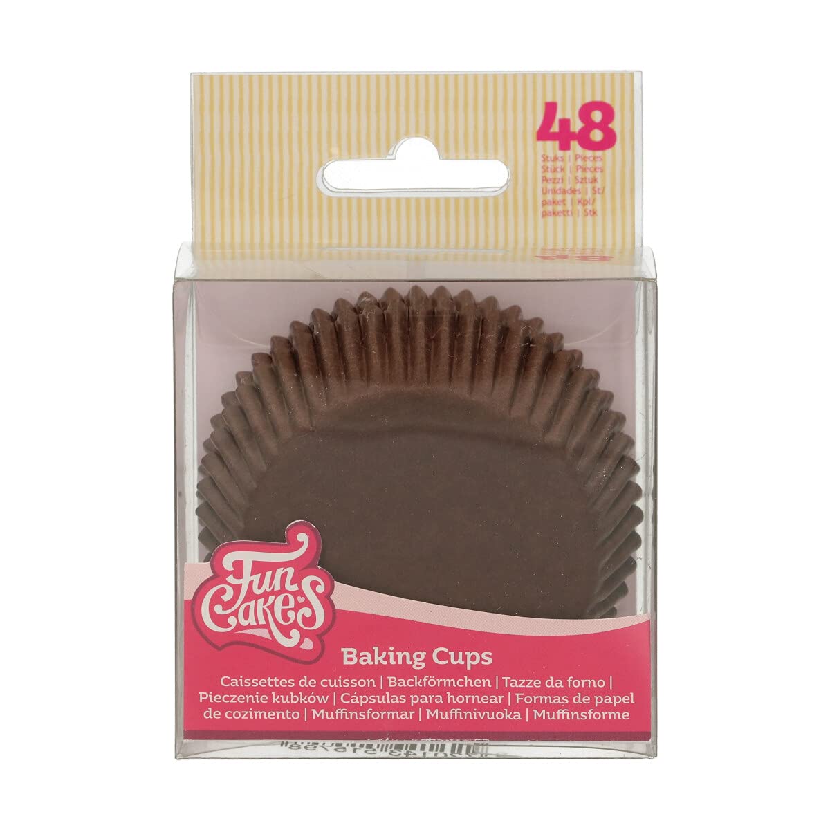 Brown Baking Cases x 48