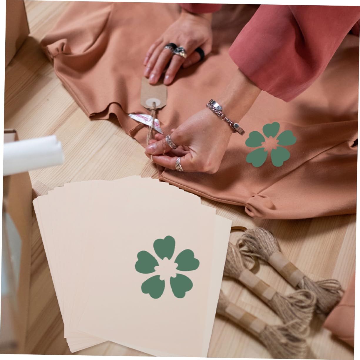 OSALADI 100blätter Sublimations-transferpapier Druckpapier Zum Selbermachen Wärmeübertragungspapier Transferpapierbögen Für Kleidung Wärmeübertragungsmaterial T-shirt-transferbögen