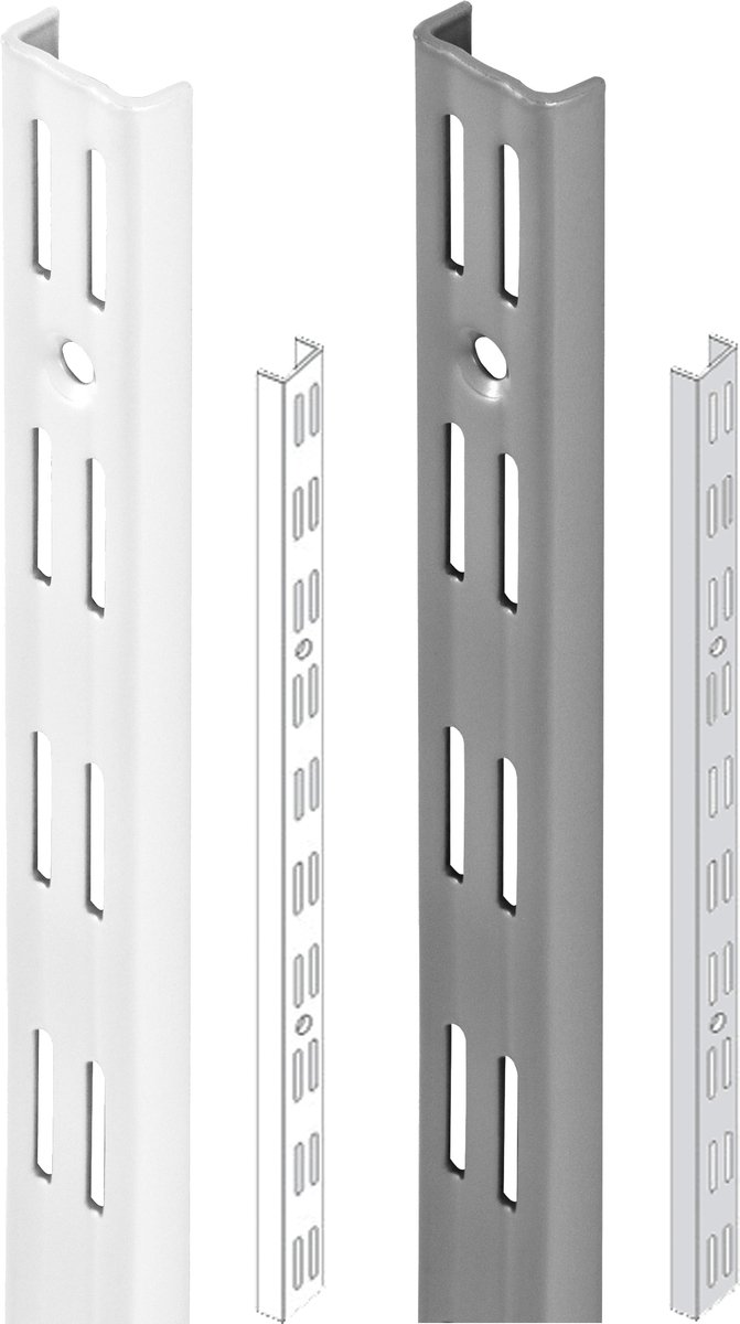 Dolle PRIMESLOT Upright Double Slot 1.5m White 200057