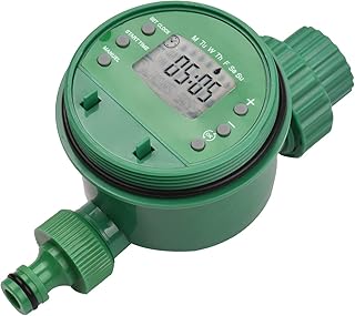 Temporizador de rega automático digital programado temporizador de irrigação de jardim operado por bateria controlador inteligente de irrigação de água para gramado fazenda pátio estufa