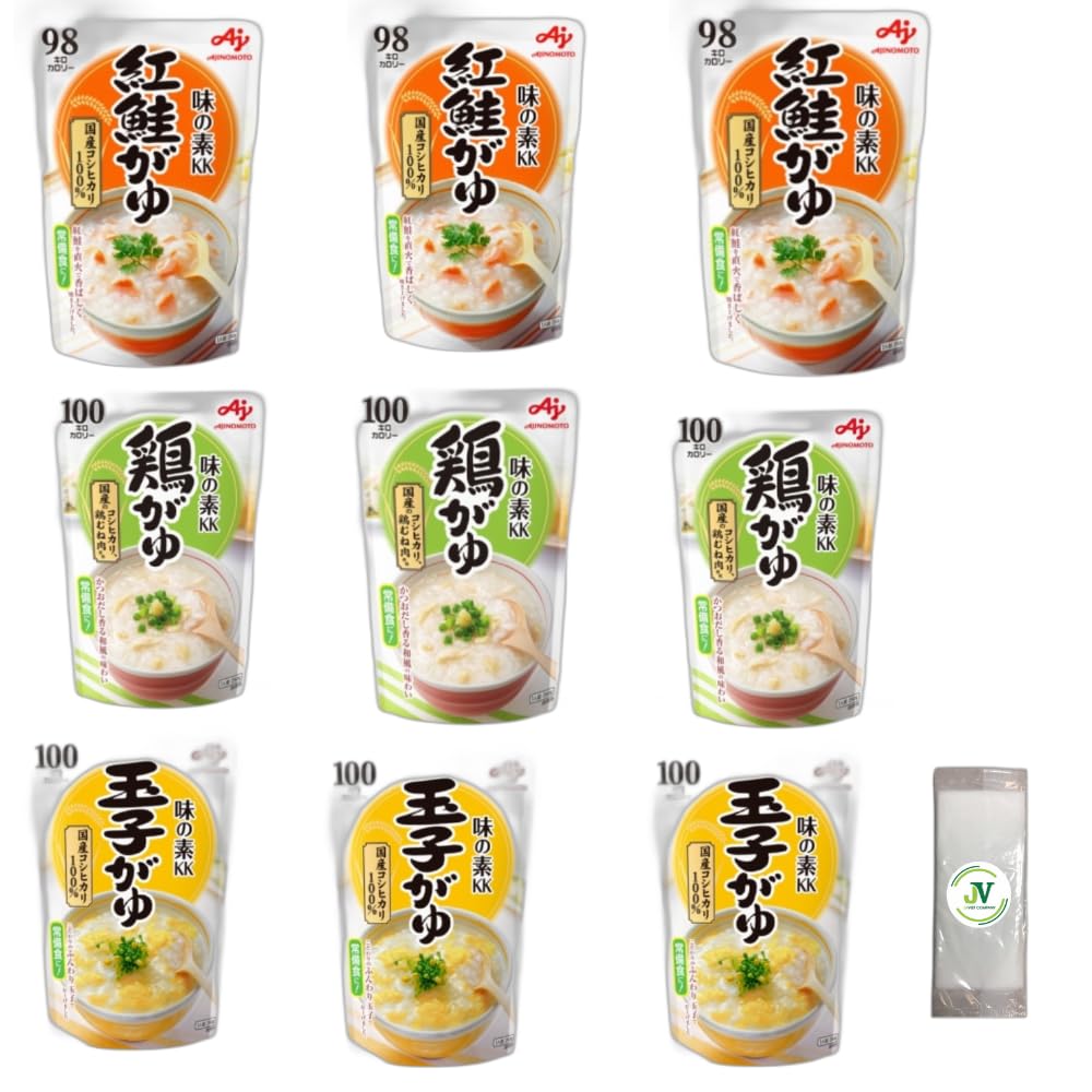 リセット　3本入り　おかゆ6食入り Amazon | 【JAVIET KAISHA】味の素 おかゆ 6種6個セット, 6種12