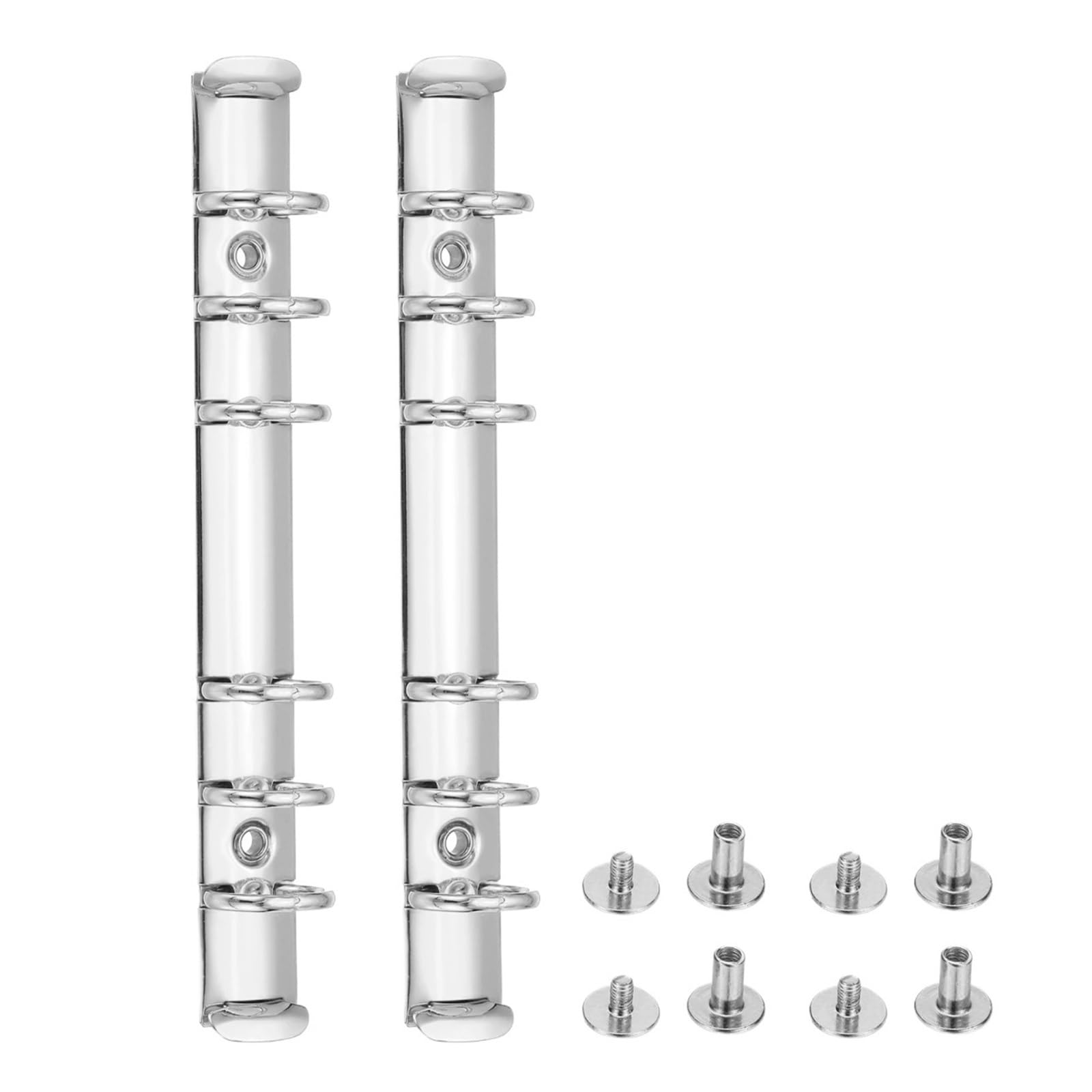 Mechanizm segregatora, 6 sztuk, A5, A6, otwory, do planerów, klamra, wielokolorowe (A6, złoty odcień)