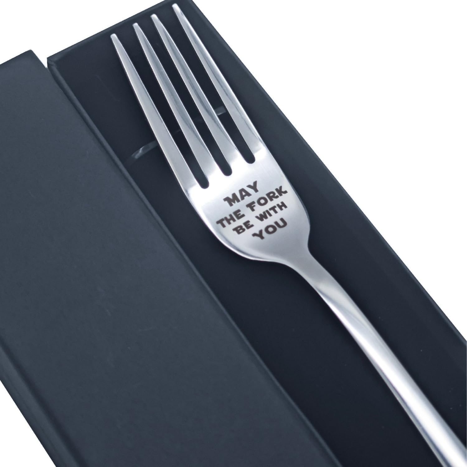 May the Fork Be With You Stainless Steel Fork with Gift Box — Amazon image 2