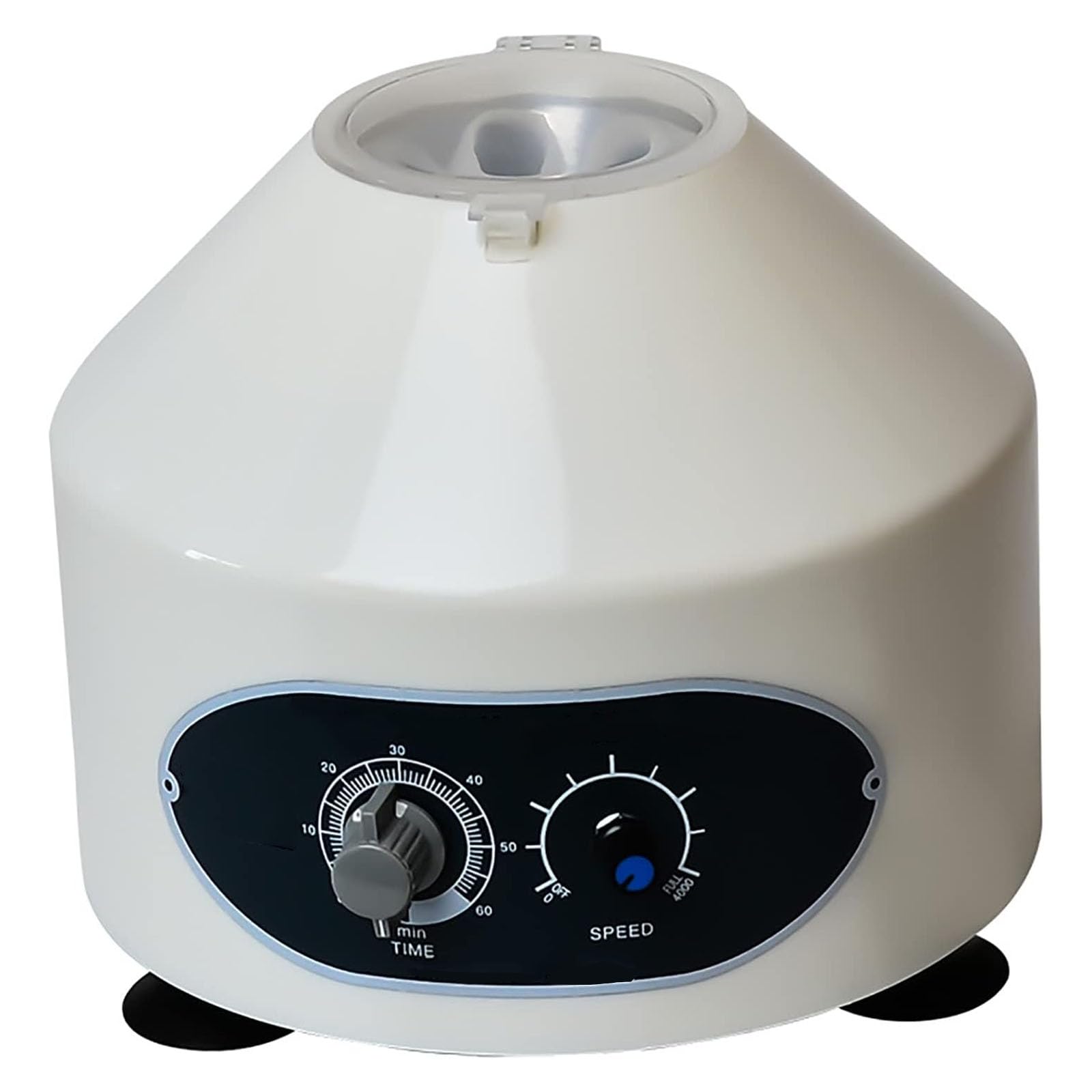 Máquina centrífuga de laboratorio, mini mesa de 220 V con regulación de velocidad de temporización, rotores para 6 tubos de 20 ml, temporizador de 0 a 60 minutos, velocidad de 4000 rpm, ideal para uso