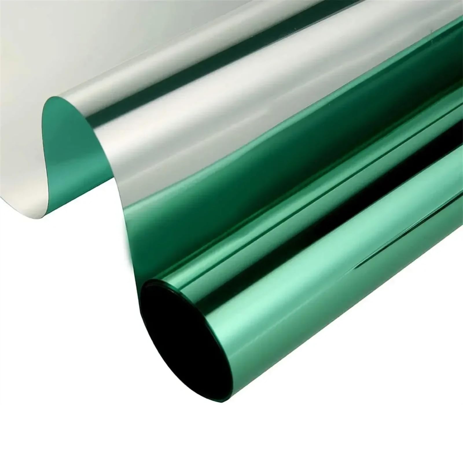 EJvkrbtx Privacy Mirror Film One Way Window Film Multicolor Multiple Sizes(Green-silver,60x500cm)