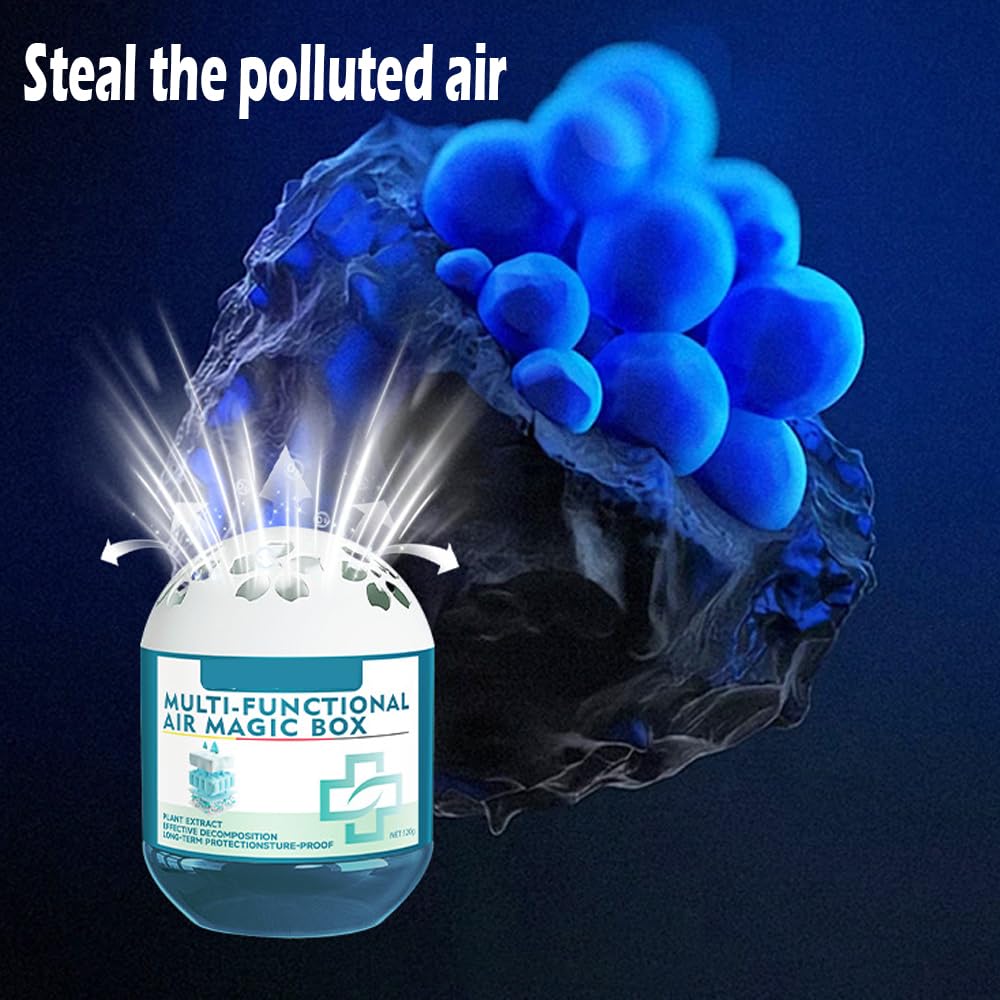 Indoor Air Purification Dust Removal Magic Box, Automatic Dust Collection, Long-Lasting Freshness (3pcs)
