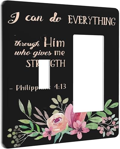 Miniatura 154 de Cubierta de interruptor de luz decorativa de pared de bruja negra Ouija Gótica Esqueleto Calavera 1 banda Placa frontal eléctrica de interruptor