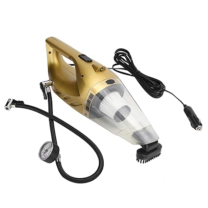Vacuum Cleaner, Car Cleaner Tool, 120W 12V Handheld LED Light 5-in-1 Multifunctional for Car Home Office