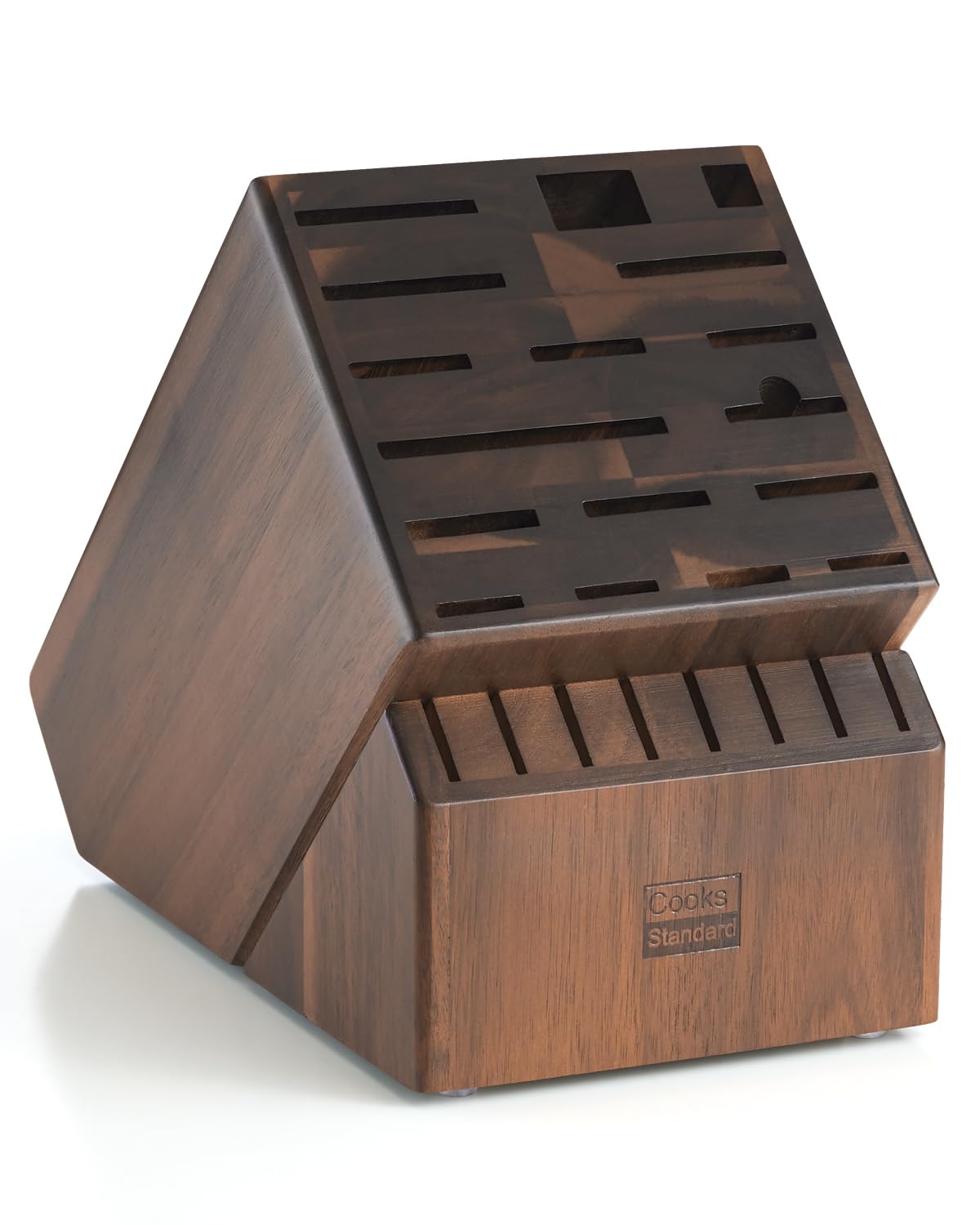 Cooks Standard 02706 Klassisch Messeraufbewahrungsblock, Akazienholz