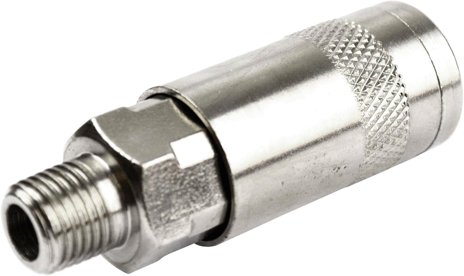 1/4” BSP Quick Release Coupler Connector Male Thread Air Hose Compressors 5pk