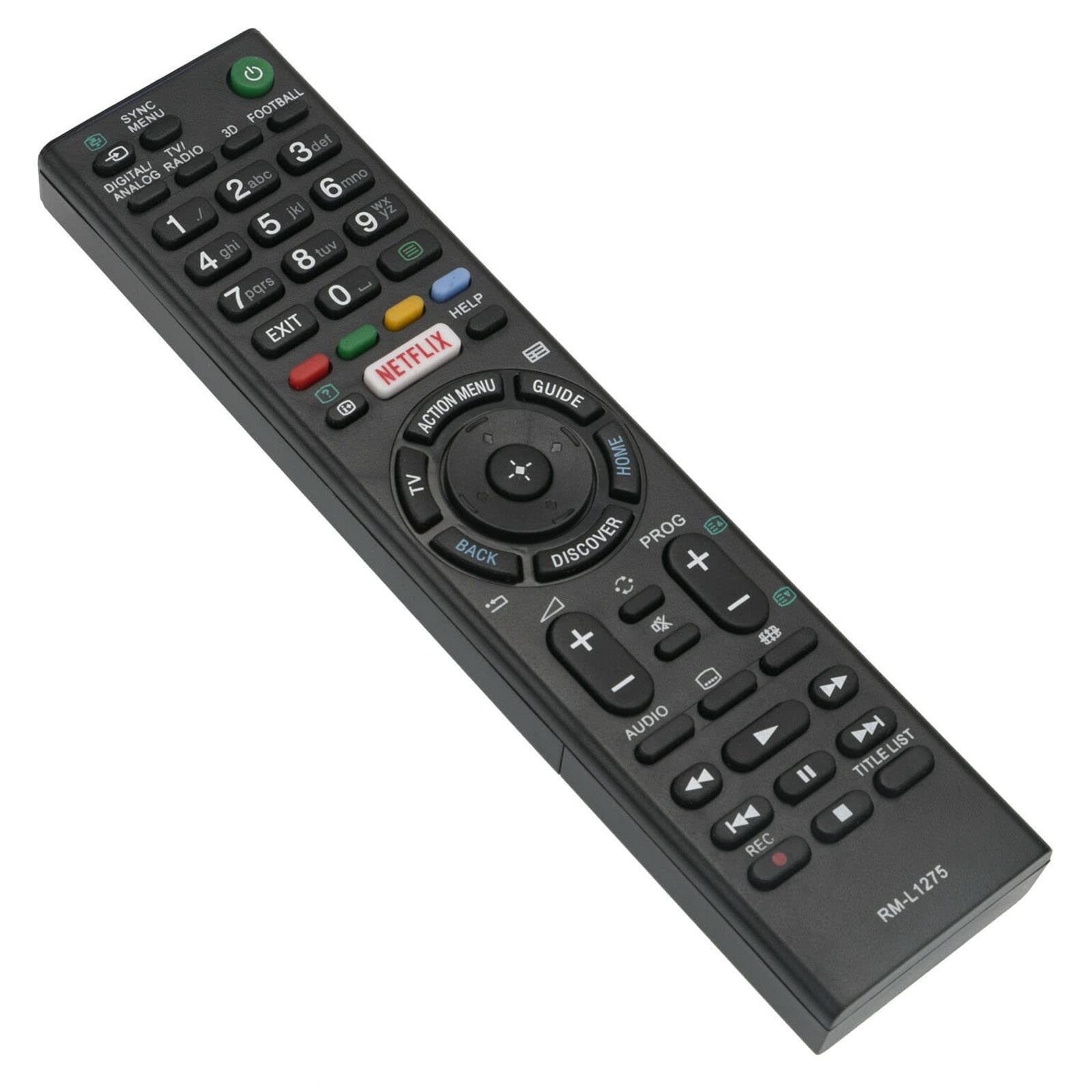 VINABTY RM-L1275 Universal Remote Control Fit for Sony TV RMT-TX100D RMT-TX100B RMT-TX200U RMT-TX102U RM-GA016 RM-Y135A RM-954 RM-GA018 RM-Y136 RM-955 RM-GD022 RM-Y139 RM-956 RM-YD047 RM-Y167 RM-961 - Image 3