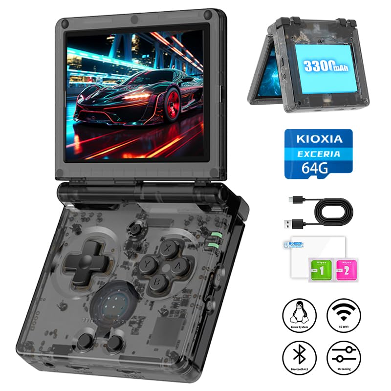 ANBERNIC RG35XXSP クリアブラック 64GB ANBERNIC RG35XXSP