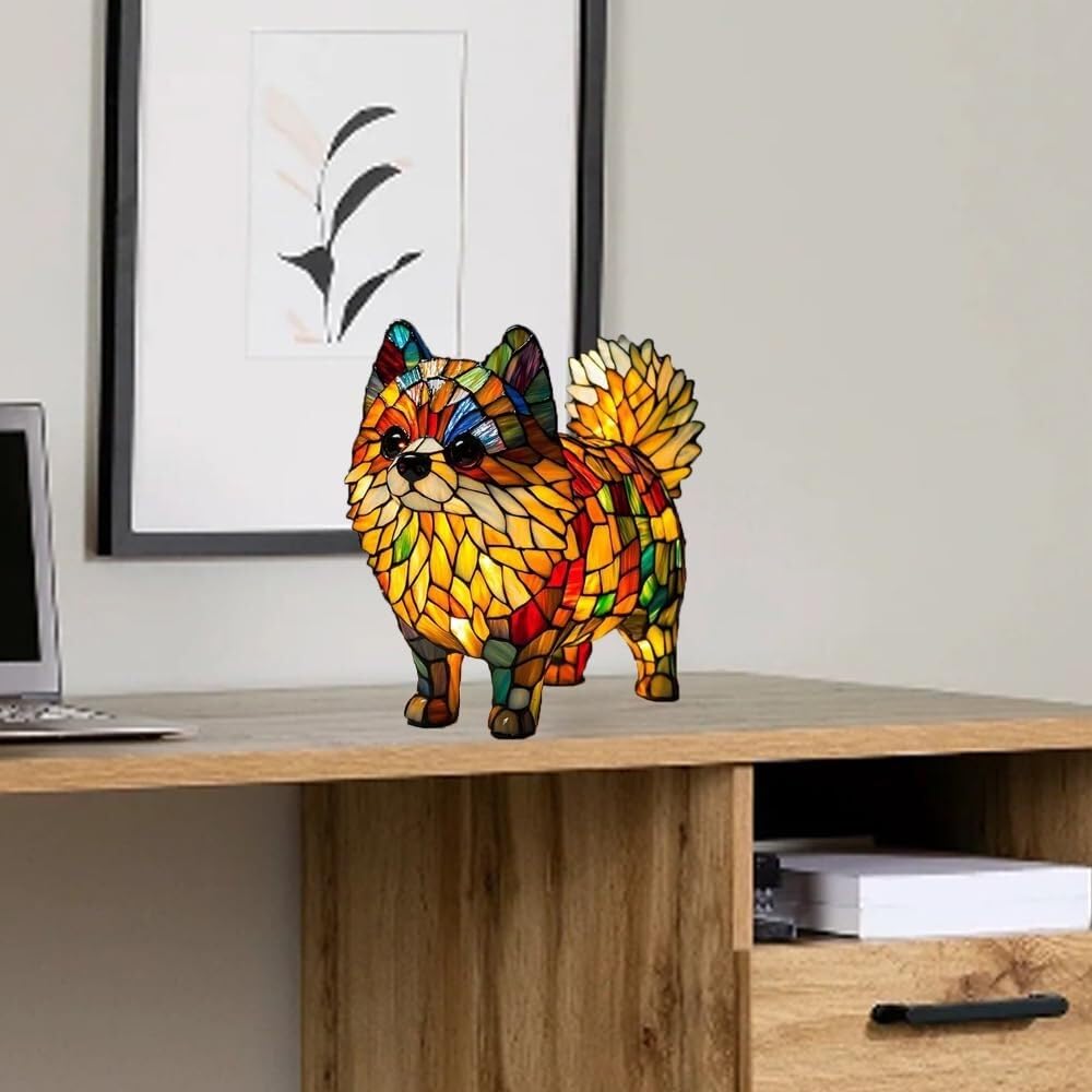 Amazon.co.jp: 犬シリーズアートナイトライト、ダックスフントランプ