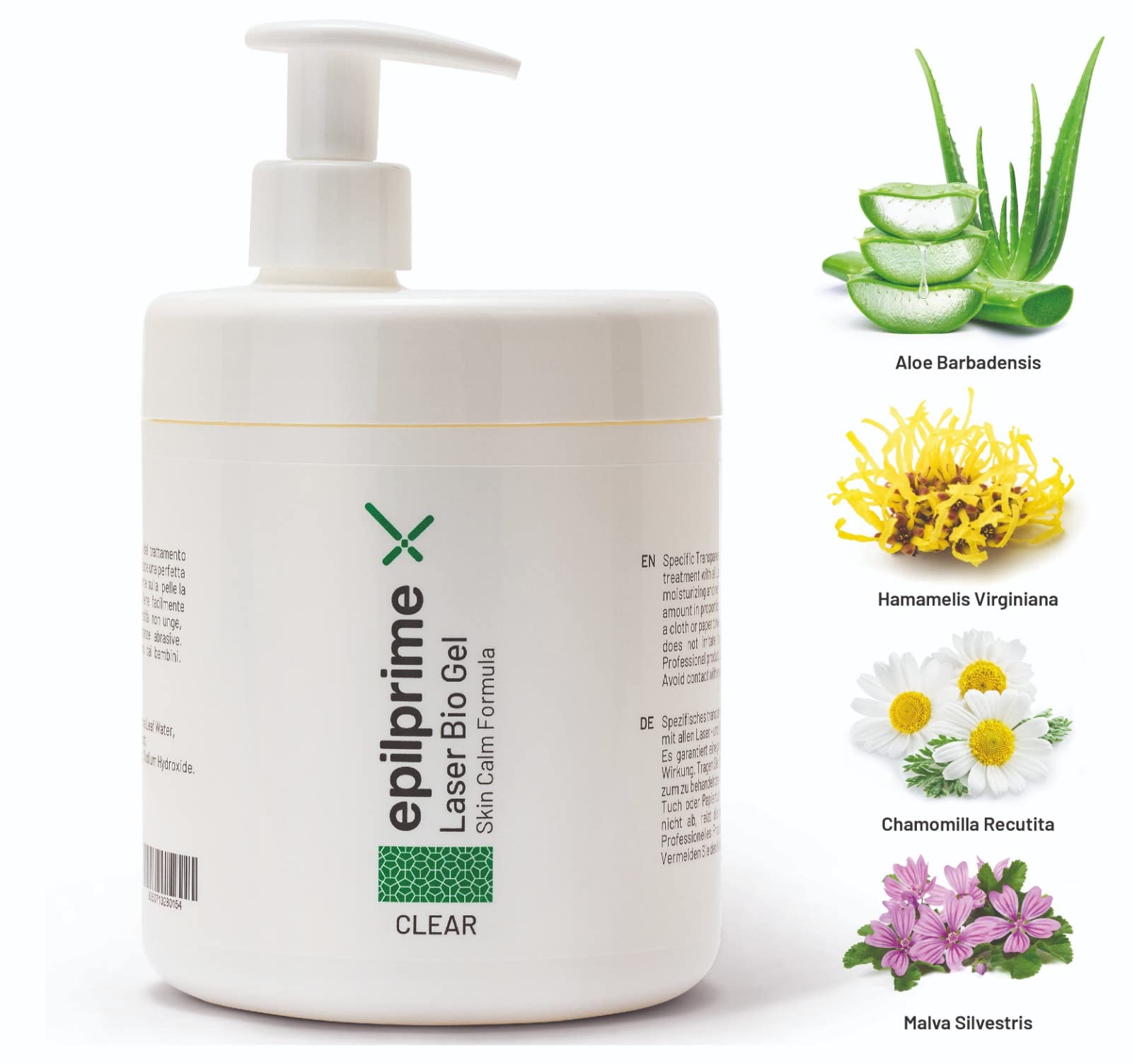 Gel Conduttore Trasparente, Laser Diodo, Luce Pulsata, Ultrasuoni, IPL - 1L