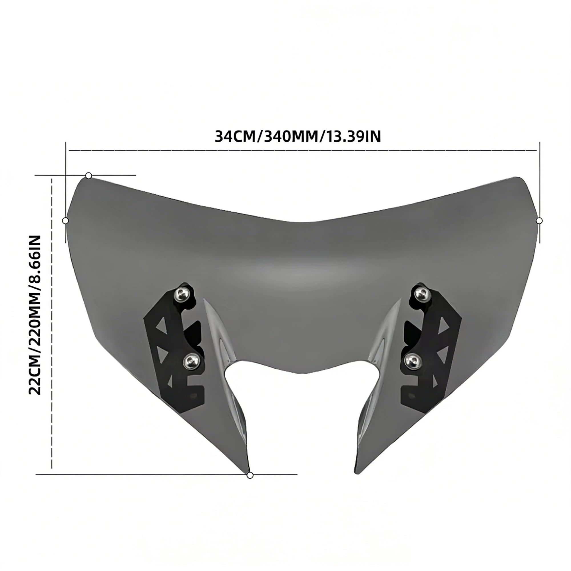 Parabrisas Compatible con Yamaha MT-09 FZ-09