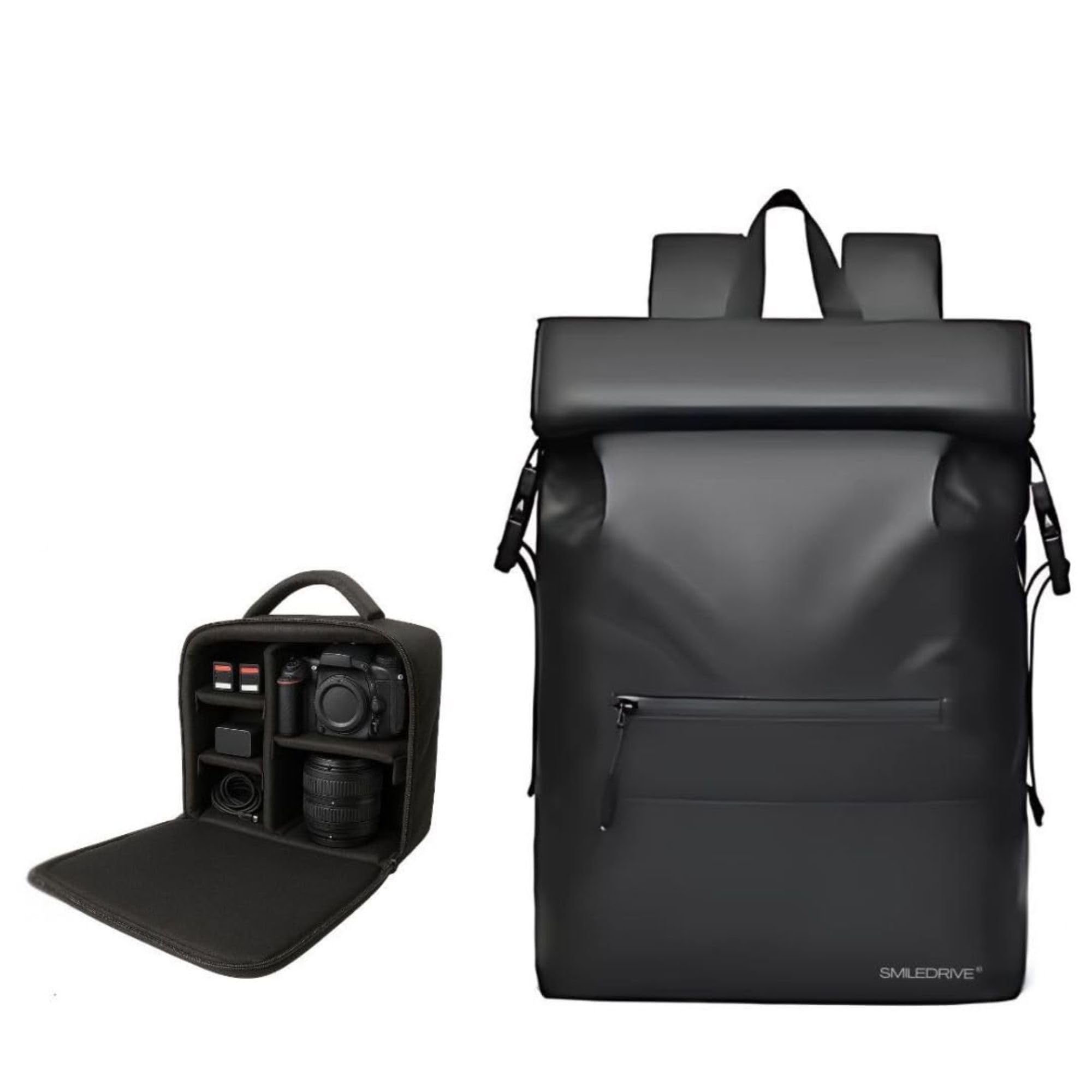 SMILEDRIVE® Waterproof DSLR Camera & Laptop Backpack – Multicolor Multiple Sizes Single & Combo Variants Lightweight, Stylish & Durable Gear Bag for Travel, Office, College & Hiking-picture-14