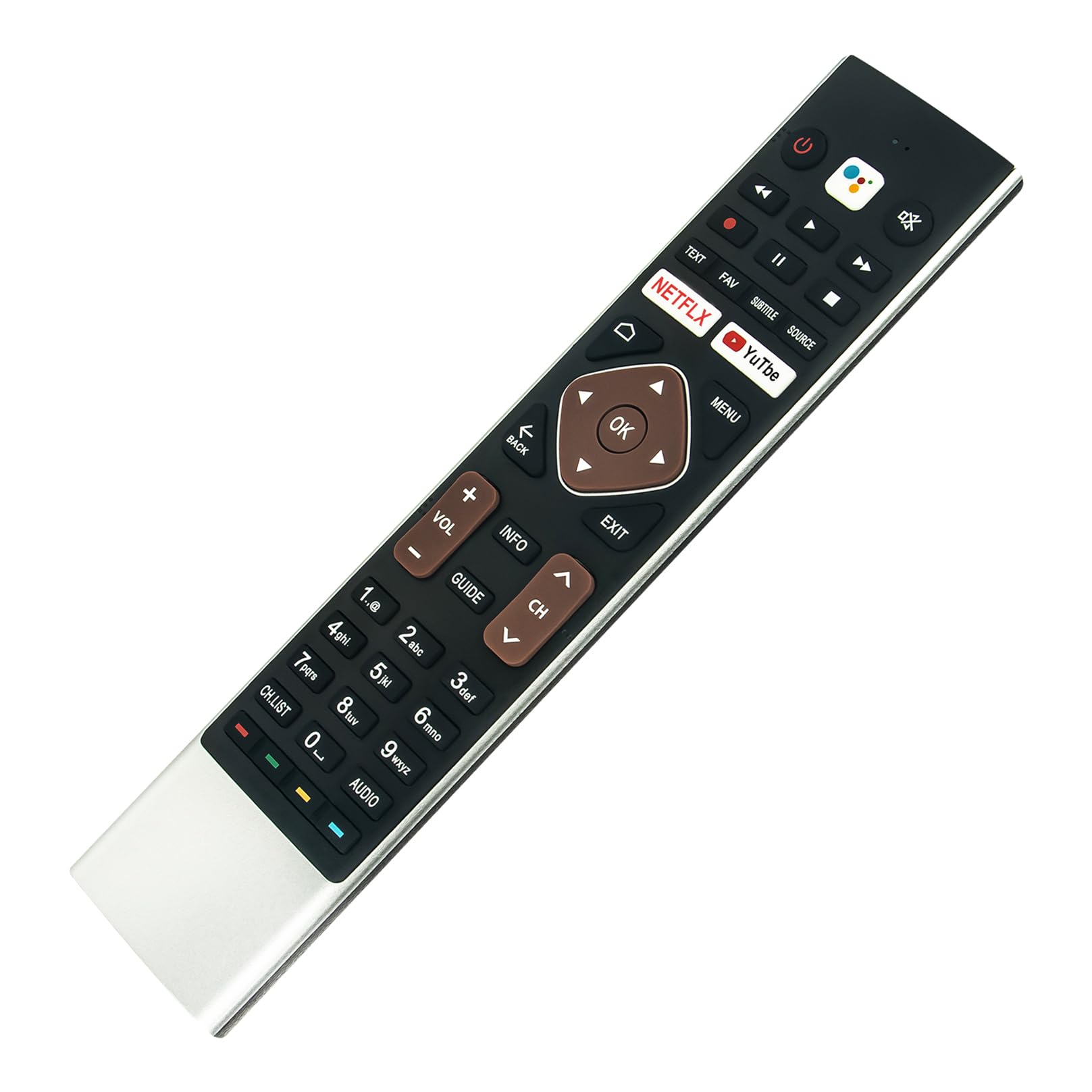 Telecomando Re-Flix Superior Light Per TV Q.Bell QT55GXF93 – Plug & Play, Nessuna Programmazione