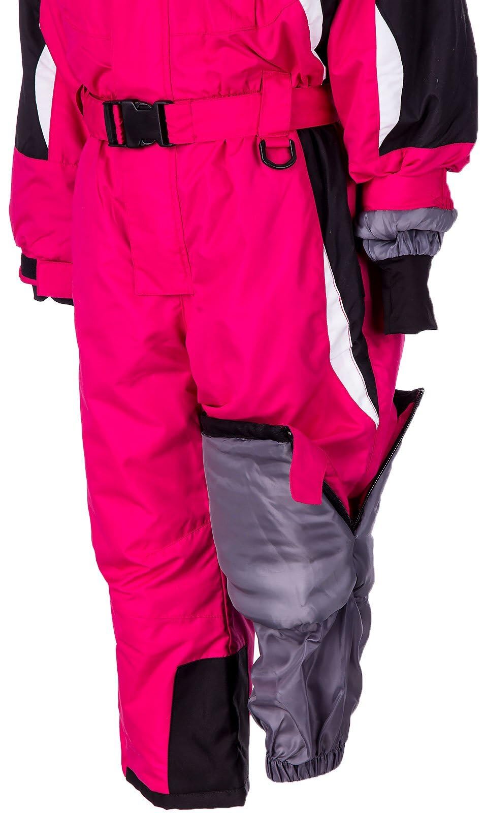 Golder Kinder Skianzug Jungen mit Kapuze Winddichter Schneeoverall Mädchen Wasserdichter Schneeanzug